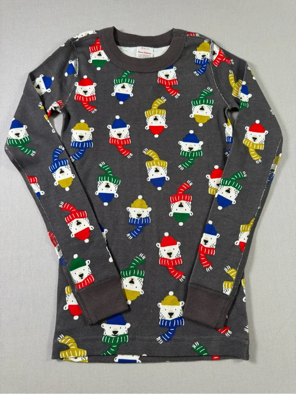 Hanna Andersson Pajamas Kids Polar Bear Holiday Christmas Size 8/130 NWT